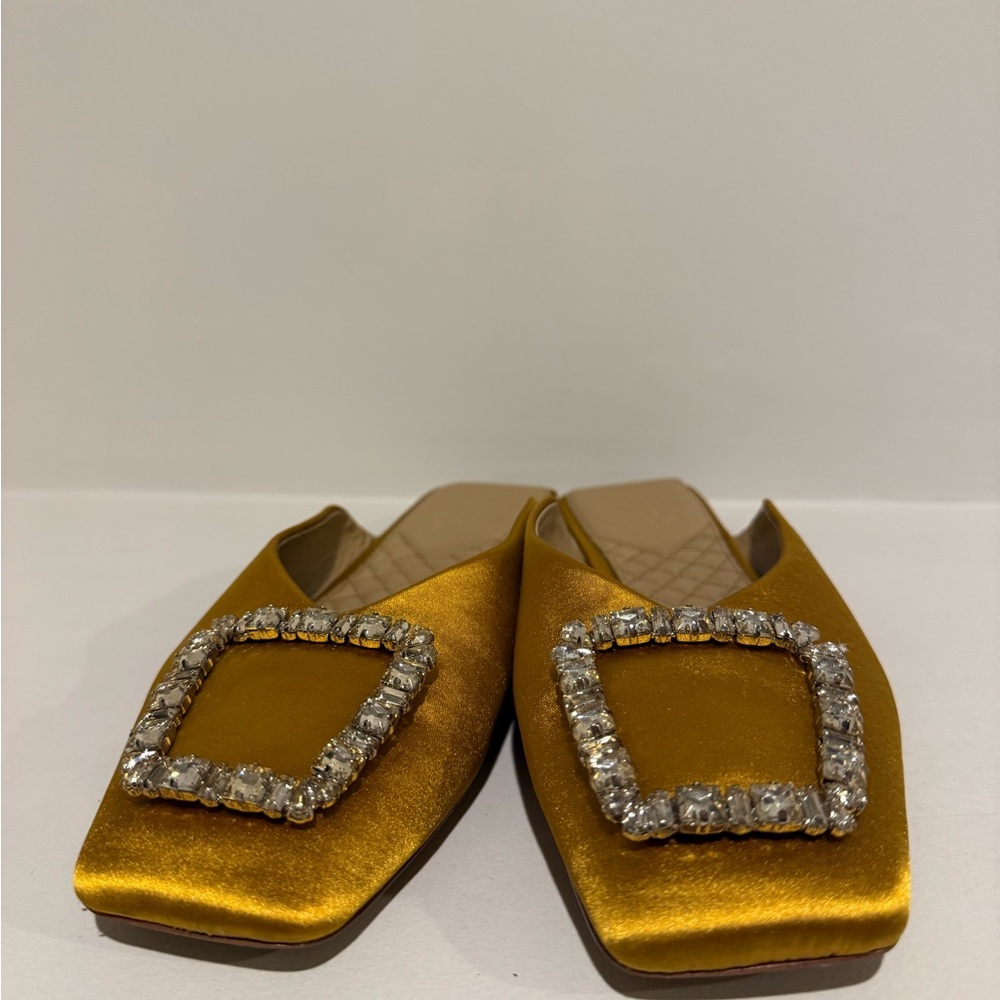 Brand new - Sam Edelman Gold Lavina Shoes with Crystal embellishments- gorgeous! - Picture 2 of 7